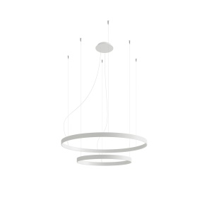 Πολυέλαιος LED Rio 55x78, Λευκός, 3000K, 78x78x150 cm