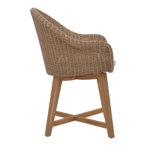 Πολυθρόνα Κήπου Solso Boho Pako World Φυσικό 62x58x78 cm - Img 3