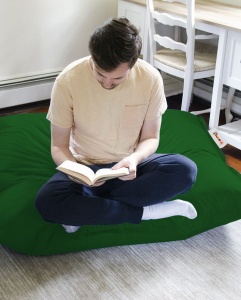 Πολυθρόνα Πουφ Κήπου Cushion Πράσινο 100x100x20 cm - Img 7