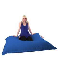 Πολυθρόνα Πουφ Κήπου Cushion Pouf Μπλε 20x100 cm - Img 4