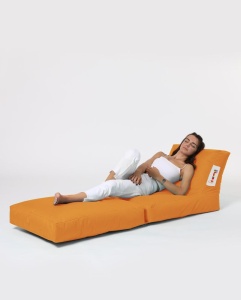 Πολυθρόνα Πουφ Κήπου Siesta Πορτοκαλί 180x55x40 cm - Img 8