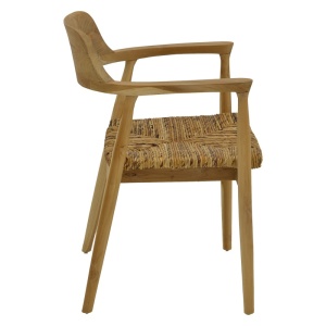 Πολυθρόνα Armchair Boho Pako World Φυσικό 57x54x79 cm - Img 3