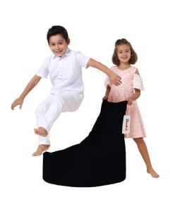 Πουφ beanbag κήπου Baton Μαύρο - Img 8