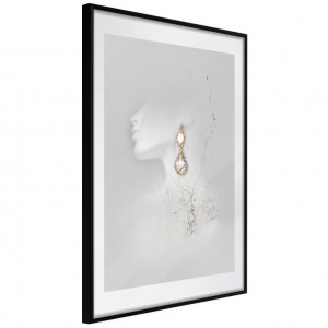 Πόστερ - Jewelry is the Best Gift, με μαύρη κορνίζα, 20x30 cm