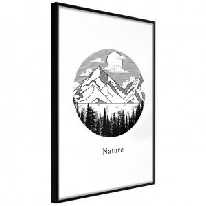 Πόστερ - Wonders of Nature, με μαύρη κορνίζα, 40x60 cm