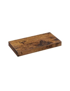 Ράφι τοίχου, Vasagle, Rustic Καφέ, LWS24BX, 40 x 20 x 3.8 cm