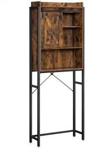 Ραφιέρα τουαλέτας Vasagle, 64x24x171cm