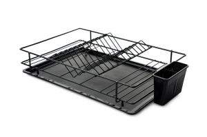 Ράφι στραγγίσματος πιάτων SM001 Μαύρο 47x31x11 cm - Img 2