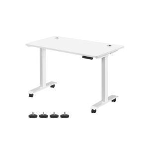 Ρυθμιζόμενο γραφείο Songmics Λευκό 120x60x117 cm