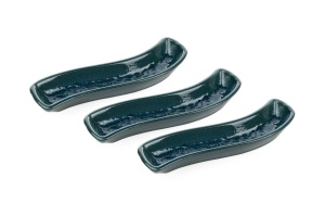 Σετ κεραμικά μπολ (3 τεμάχια) St612003F Πράσινο 18x4.4x2 cm - Img 2