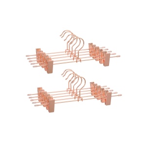 Σετ μεταλλικές κρεμάστρες Songmics Χρυσό 31x10.5 cm