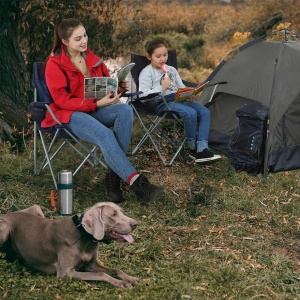 Σετ 2 καρέκλες camping Songmics Indigo 84x52x81 cm - Img 2
