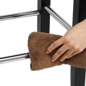 Σετ 2 σκαμπό μπαρ Songmics Καφέ 39x94x41 cm - Img 6