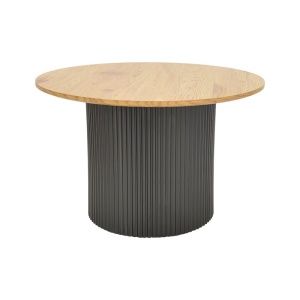 Σετ 2 τραπεζάκια σαλονιού Dovel Μπεζ 70x70x50 cm - Img 2