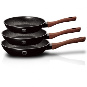 Σετ 3 τηγάνια, Ebony Rosewood Collection