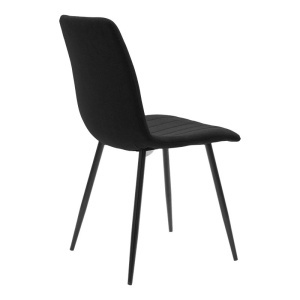 Σετ 5 τραπέζι και καρέκλες Natali-Noor Μαύρο 120x80x86 cm - Img 4