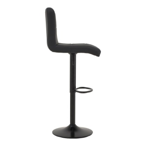Σκαμπό μπαρ Remina Pako World Μαύρο 44x44x112 cm - Img 4