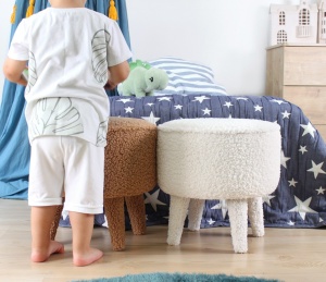 Σκαμπό Raza Camel 40x20 cm - Img 5