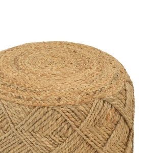 Σκαμπό Vladir Boho Pako World Φυσικό 40x40x40 cm - Img 2