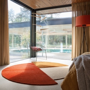 Στρογγυλό Χαλί Mia Segment Caramiziu 200x200 cm, Flair Rugs