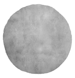 Στρογγυλό Χαλί My Cha Cha Ασημί 80x80 cm