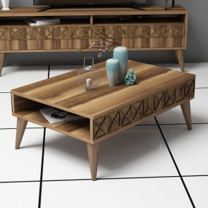 Τραπεζάκι σαλονιού Line - Walnut