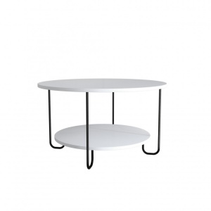 Τραπεζάκι σαλονιού Corro Coffee Table - Λευκό - Img 2