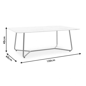 Τραπεζάκι σαλονιού Paris Model 120x80x45 cm - Img 5