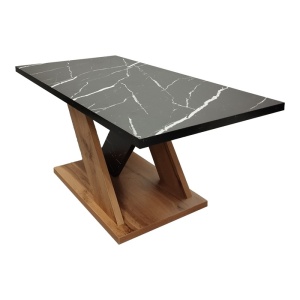 Τραπεζάκι σαλονιού Solange Φυσικό 110x55x47.5 cm - Img 5
