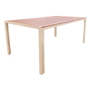 Τραπέζι, Nares, Pako, Φυσικό 140x80x72.5 cm