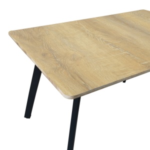 Τραπέζι Squaro, Sonoma, 120x70x75 cm - Img 5