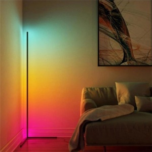 Φωτιστικό Δαπέδου LED Nanek Μαύρο 30x30x120 cm - Img 2