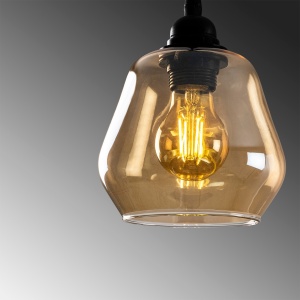 Φωτιστικό οροφής Gold Χρυσό 15x15x110 cm - Img 7
