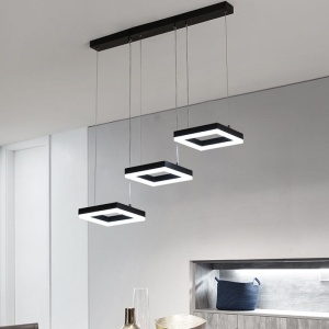Φωτιστικό οροφής LED Benor Μαύρο 70x20x15 cm - Img 2