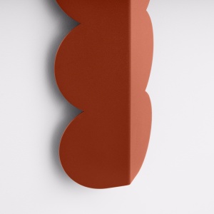 Φωτιστικό τοίχου Biscuit, Κόκκινο, 16.3x5.8x33.6 cm - Img 6