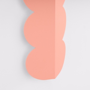 Φωτιστικό τοίχου Biscuit, Ροδακινί, 16.3x5.8x33.6 cm - Img 6