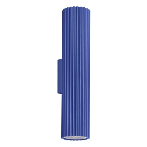 Φωτιστικό τοίχου LED Ivar, Μπλε Ultramarine, 3000K, 6.4x8.4x30 cm