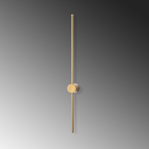 Φωτιστικό Τοίχου Sword, Χρυσό, 91x10x7 cm - Img 6