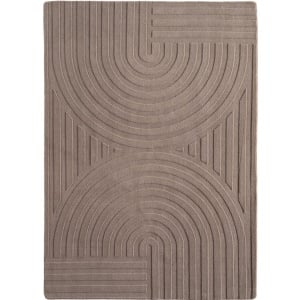 Χαλί Διαδρόμου boho Pompei V1 Μπεζ 80x150 cm