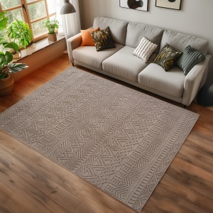 Χαλί Διαδρόμου Helix etno V3 Μπεζ 60x110 cm
