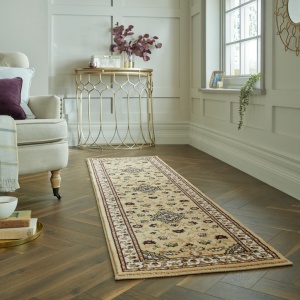 Χαλί Διαδρόμου Sherborne Μπεζ 66X300 cm, Flair Rugs