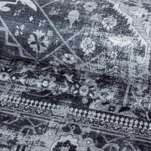 Χαλί Fiesta Μαύρο V1 80x250 cm - Img 6