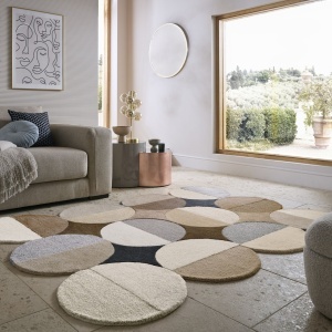 Χαλί Mia Ellipse Natural 160x230 cm, Flair Rugs