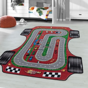 Χαλί Play Κόκκινο V1 80x120 cm