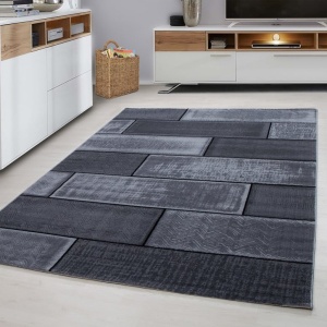 Χαλί Plus Μαύρο V3 120x170 cm