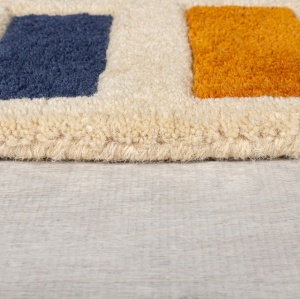 Χαλί Διαδρόμου Illusion Retro Blocks Πολύχρωμο 60X230 cm, Flair Rugs - Img 4
