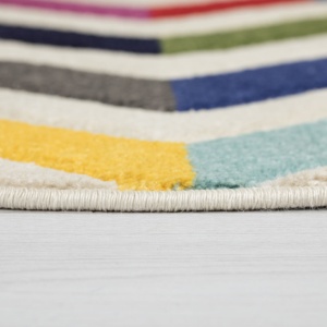 Χαλί Bolero Πολύχρωμο 160X160 cm, rotund, Flair Rugs - Img 5