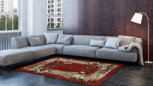 Χαλί Clasic, Lotos Coloane Κόκκινο, 160x230 cm - Img 2