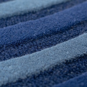 Χαλί Conway Retro Shaped Σκούρο Μπλε 120x180 cm, Flair Rugs - Img 5