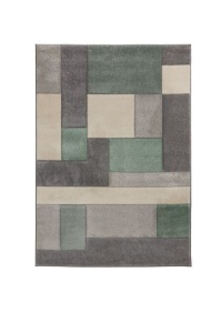 Χαλί Cosmos Mint/Γκρι/Κρεμ 80X150 cm, Flair Rugs - Img 2